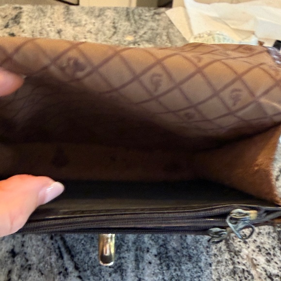 Brown Leather Shoulder Bag - Picture 3 of 5